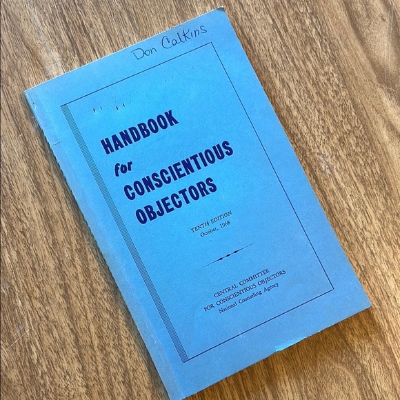 Vintage Other - Vintage “Handbook for Conscientious Objectors” Book Tenth Edition, 1968